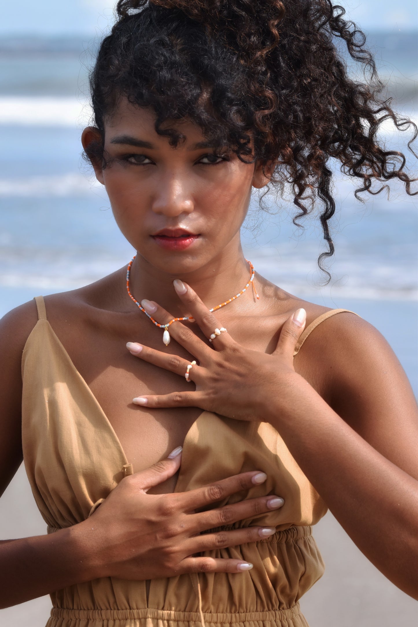 Dewi Pearl Ring - Sunshine