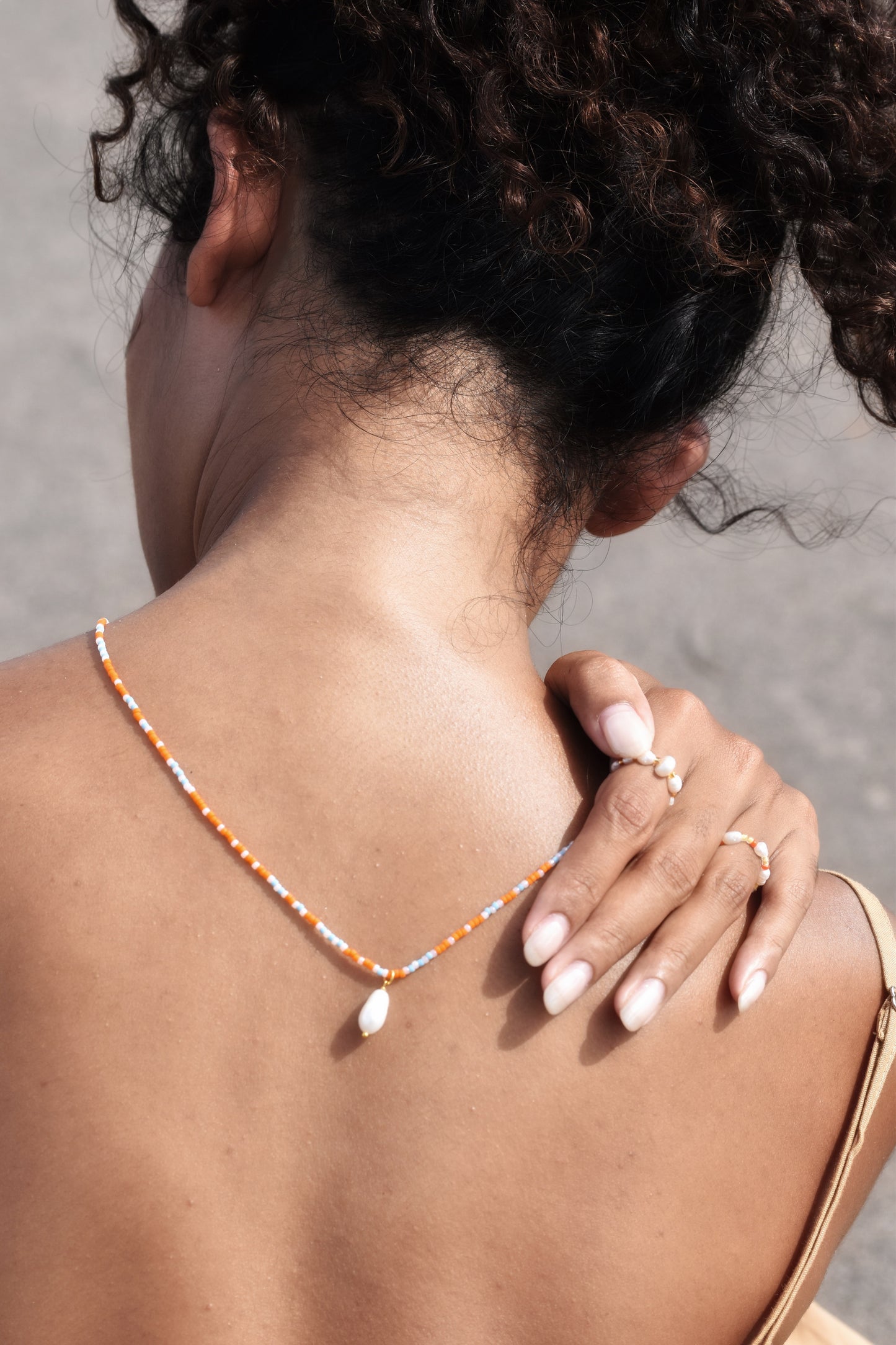 Dewi Pearl Ring - Sunshine
