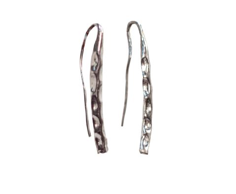 Sterling Silver Hammered Ear Cuffs