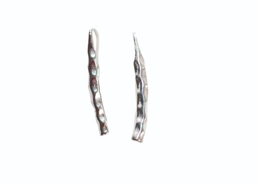 Sterling Silver Hammered Ear Cuffs