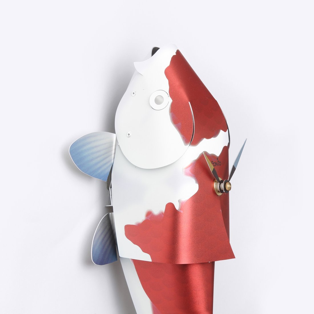 Kohaku Koi Wall Clock