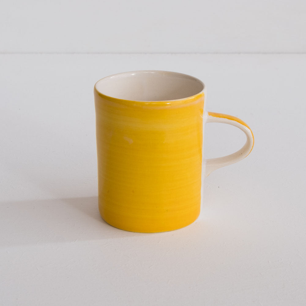 Plain Demi Mug in Turmeric