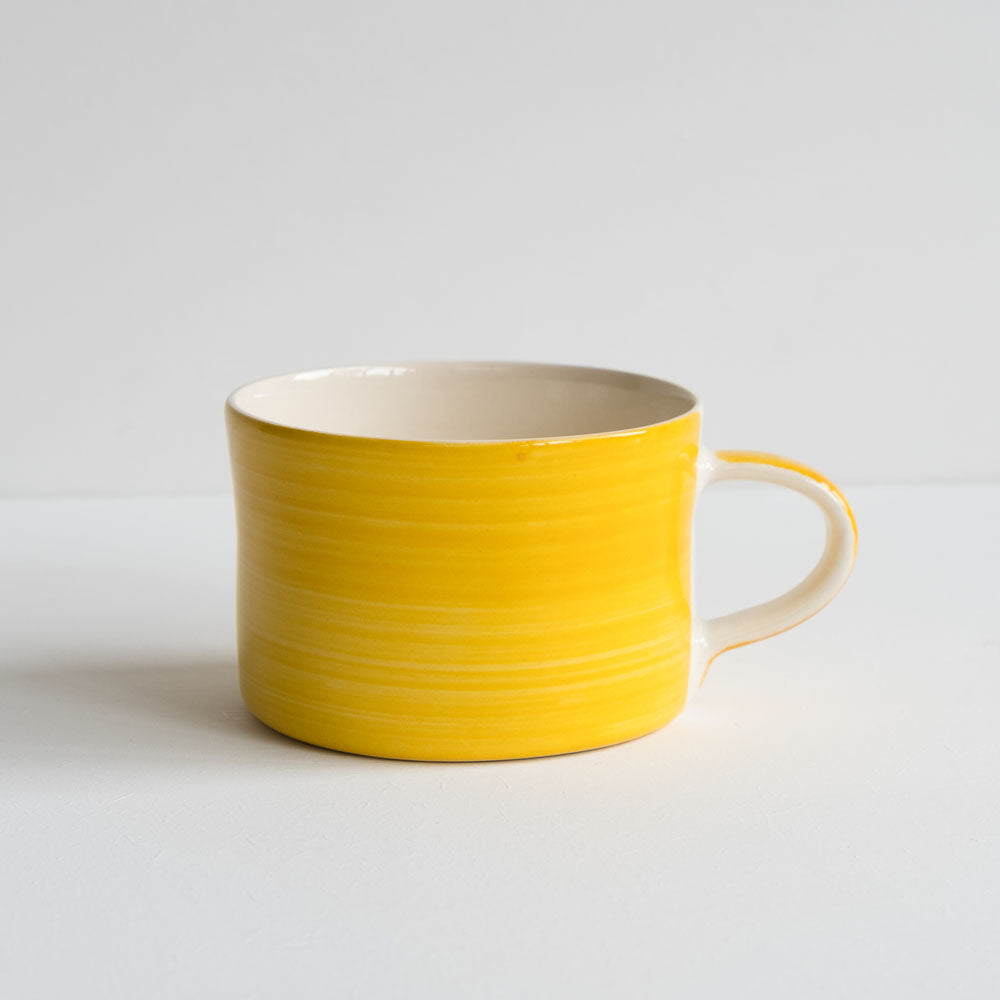 Plain Wash Mug in Turmeric