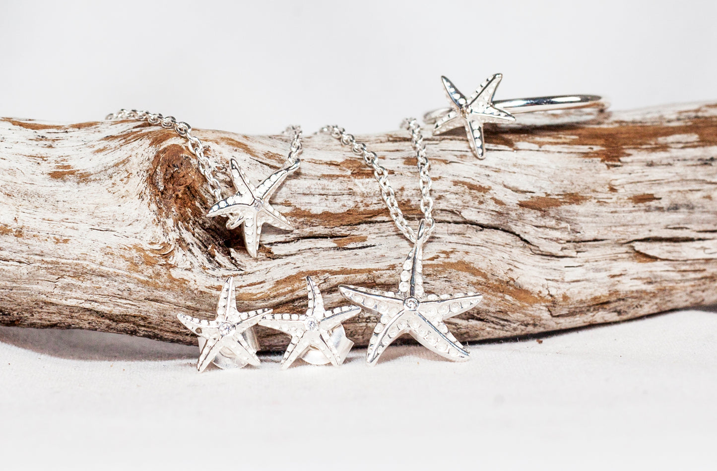Sterling Silver Starfish Bracelet
