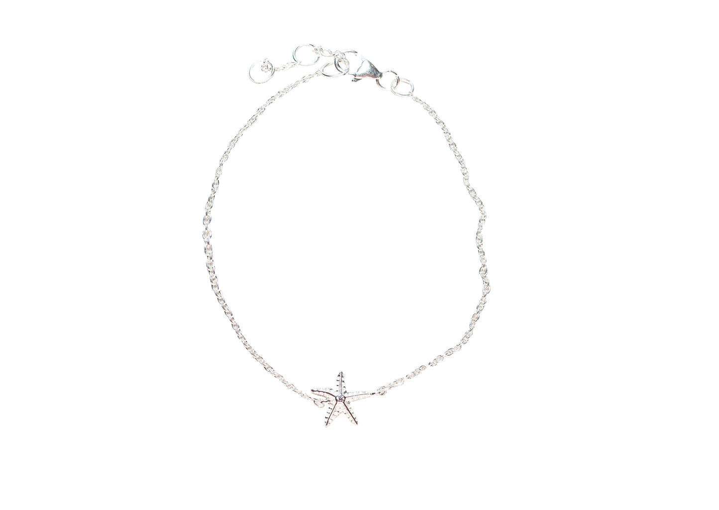 Sterling Silver Starfish Bracelet