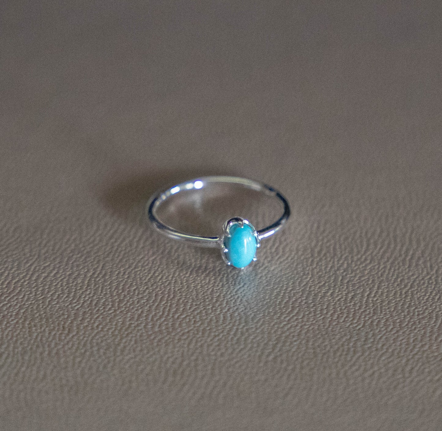 Sterling Silver Ring with Turquoise