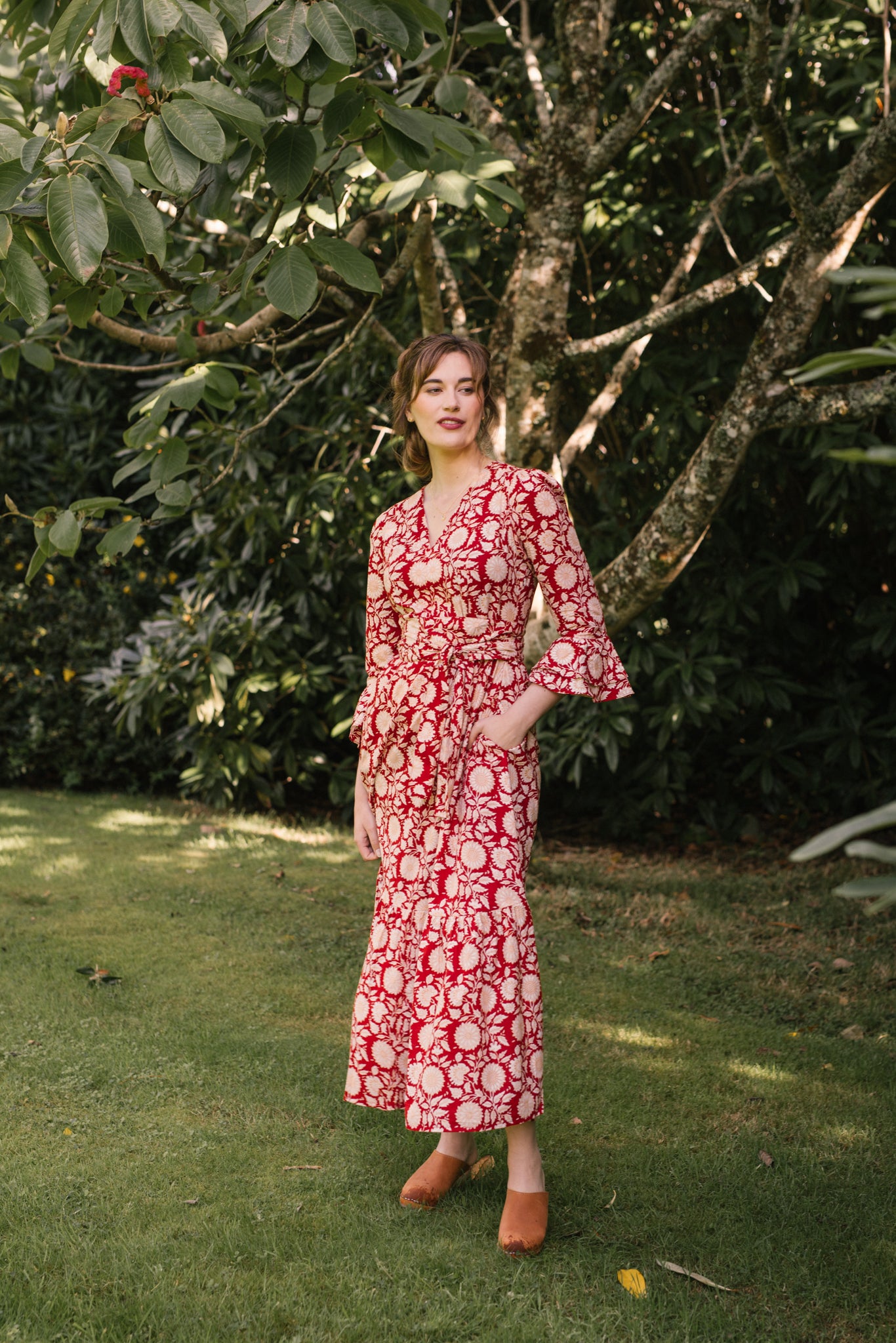 Frida Dress in Red