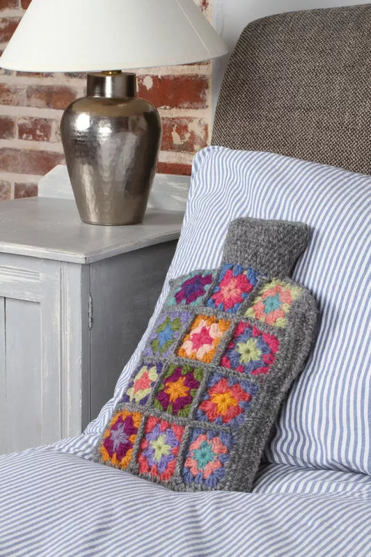 Woodstock Hot Water Bottle Cover - Bright