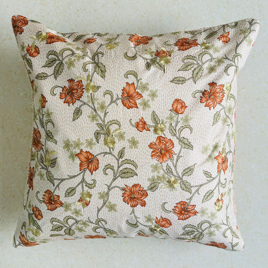 Sundar Embroidery Silk Cushion- 017