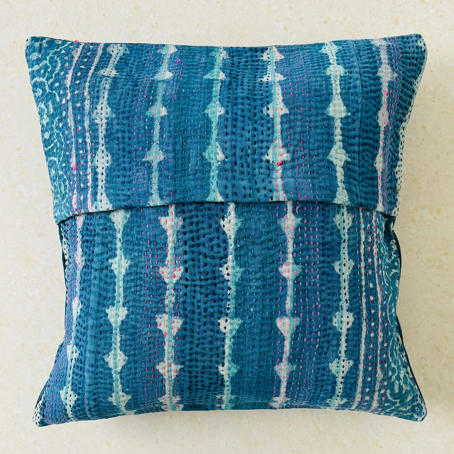 Sundar Embroidery Silk Cushion- 018