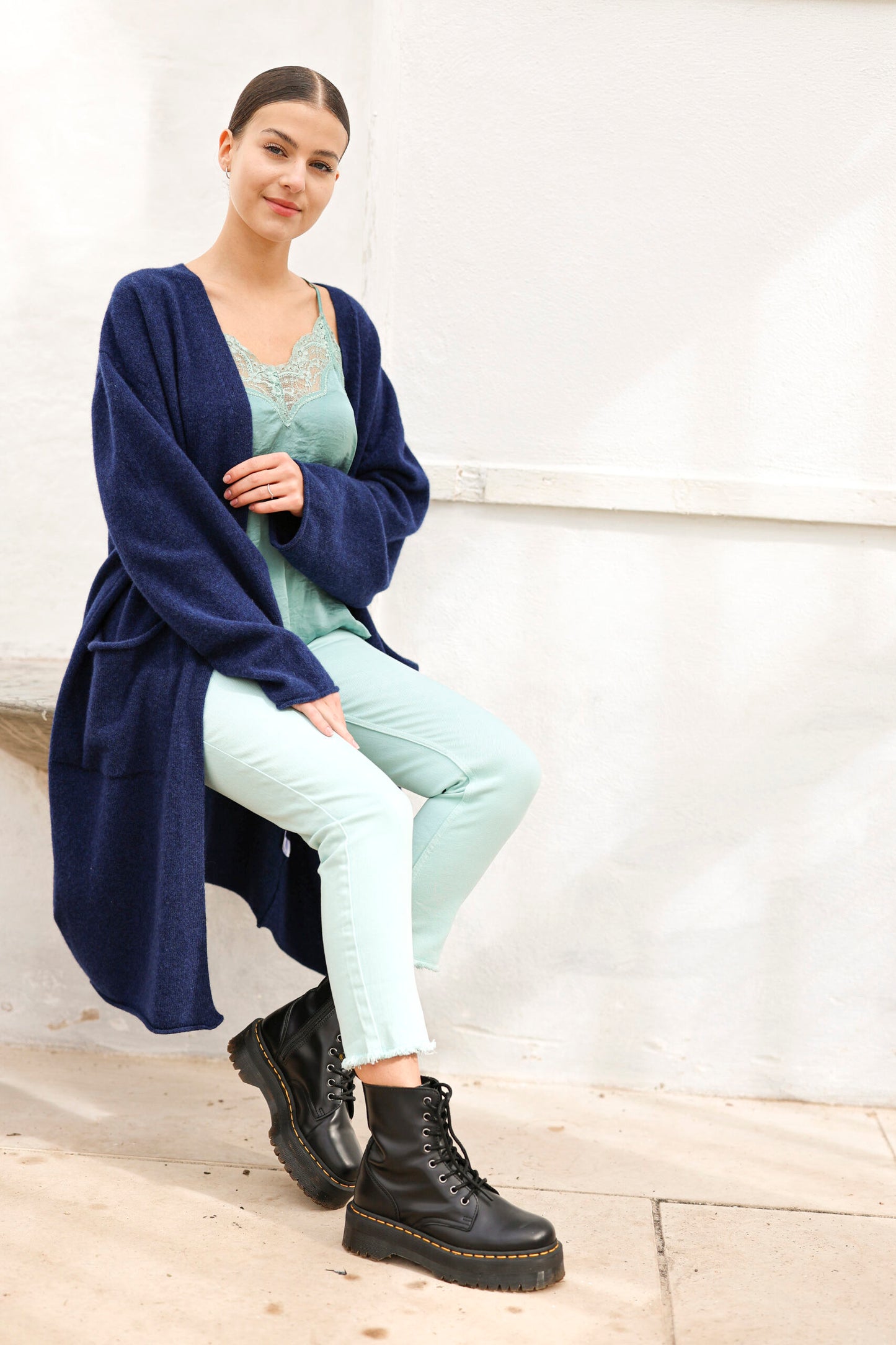 Corry Long Cardigan - Regatta