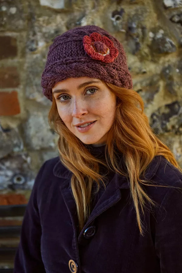 Sorrento Beanie Plum