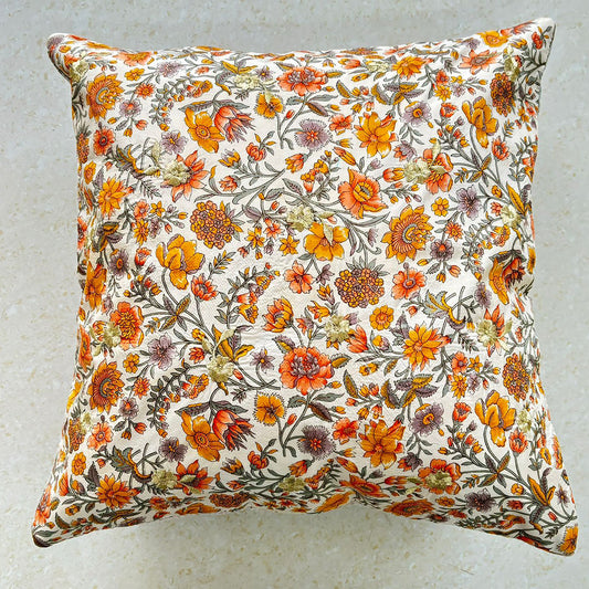 Sundar Embroidery Silk Cushion- 027