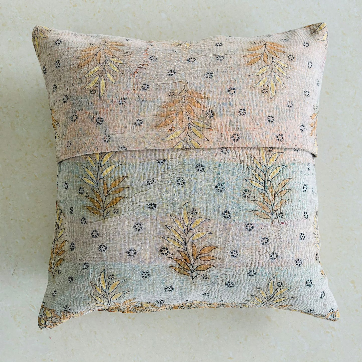 Sundar Embroidery Silk Cushion- 027