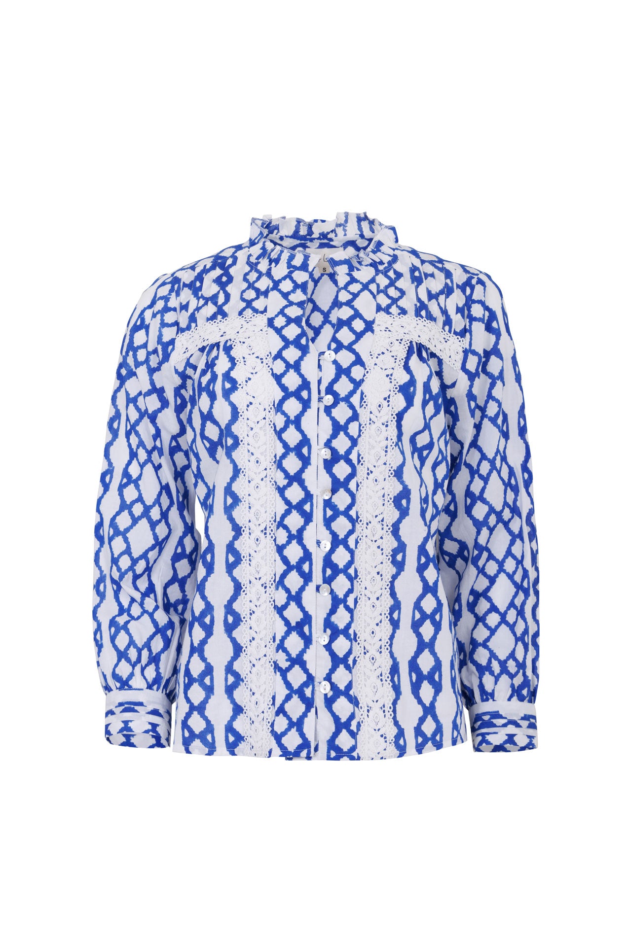 Adele Blouse - Cobalt