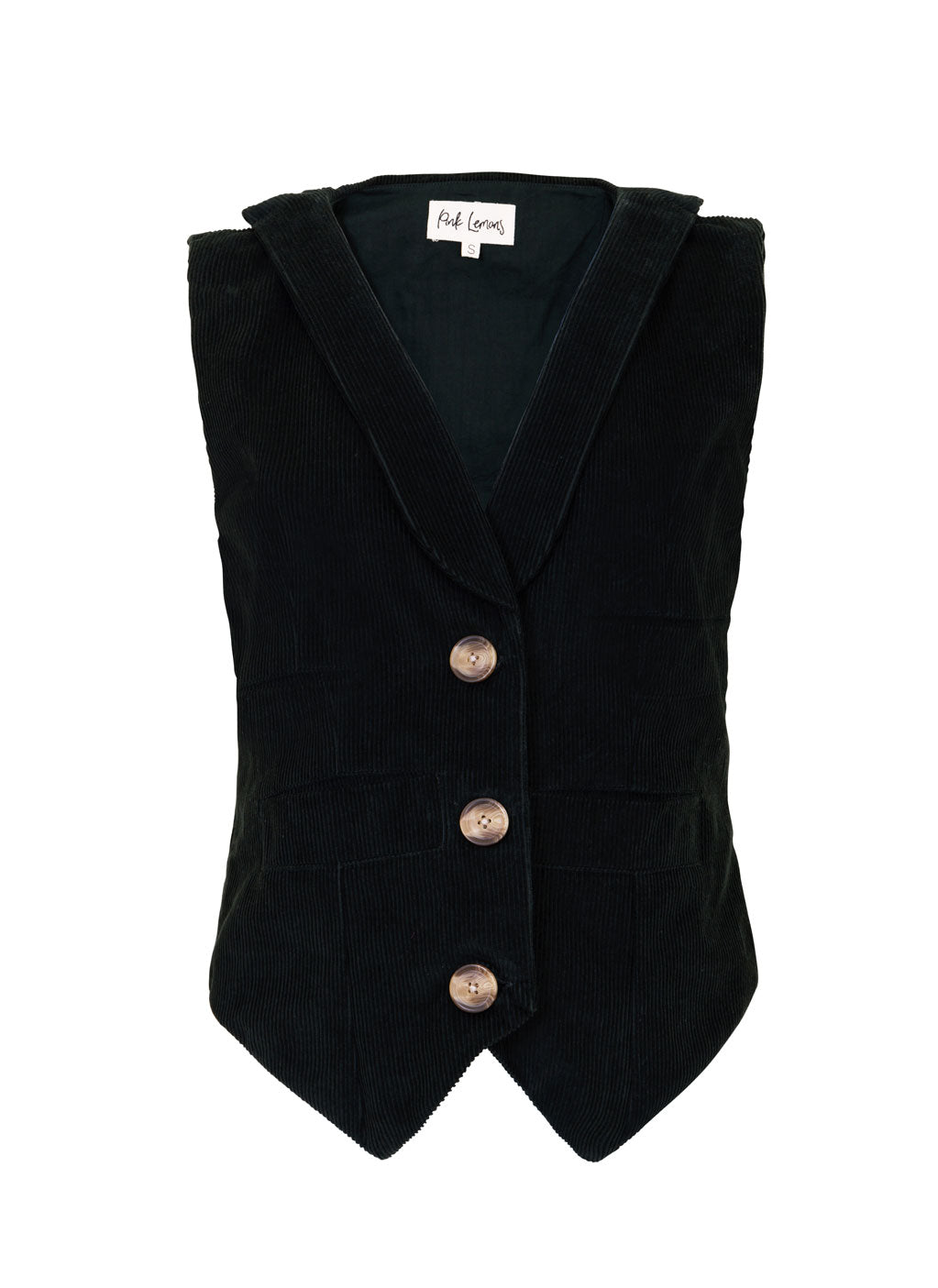 Jackie Corduroy Waistcoat in Navy