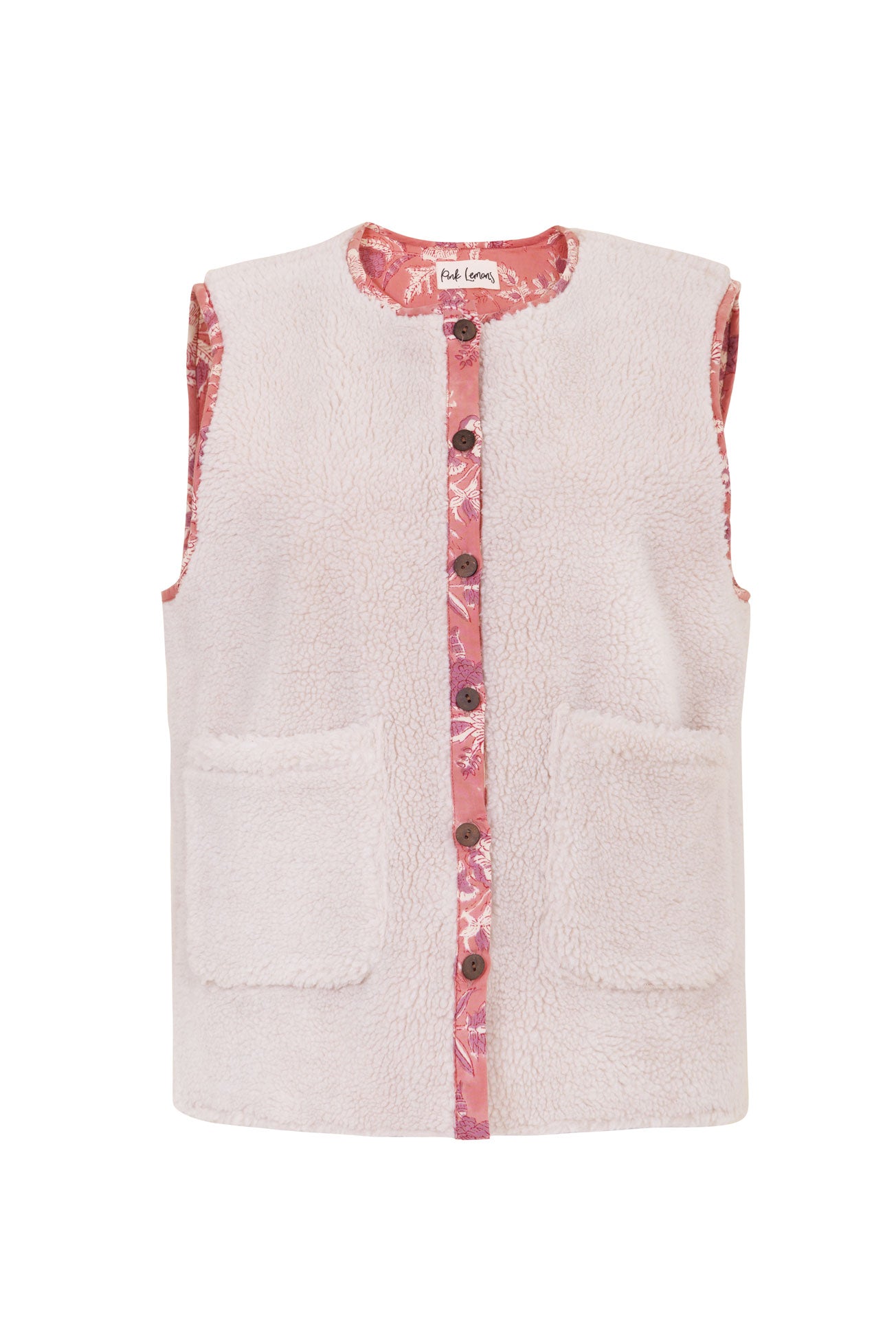 Grace Gilet - Block Print