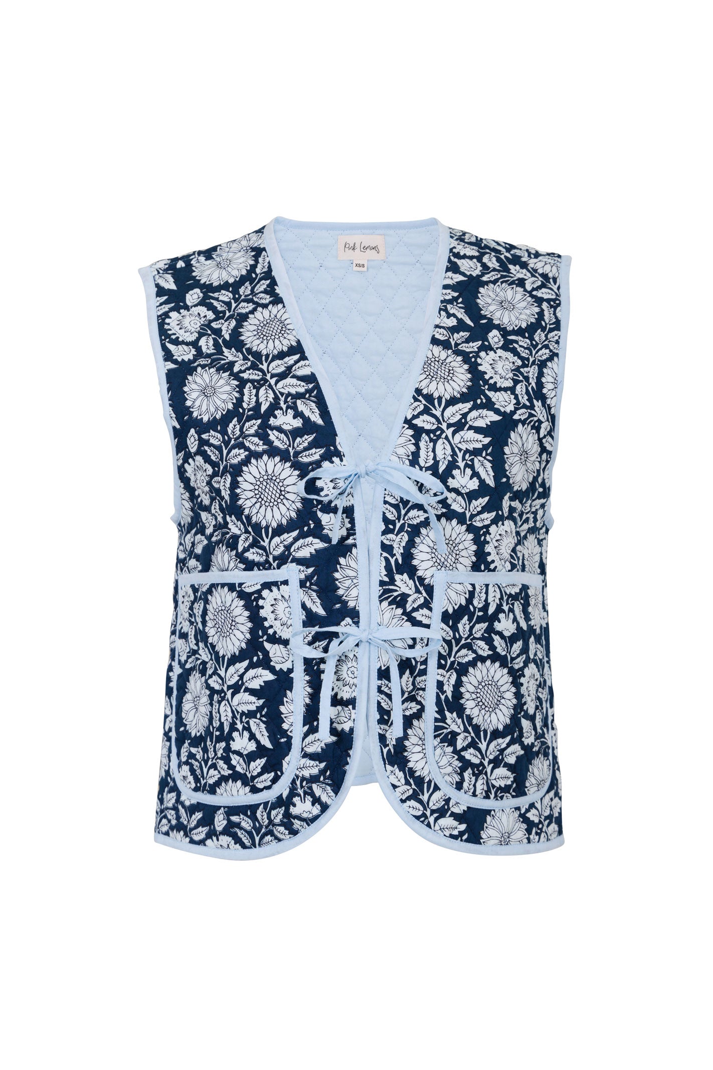 Frida Waistcoat - Navy