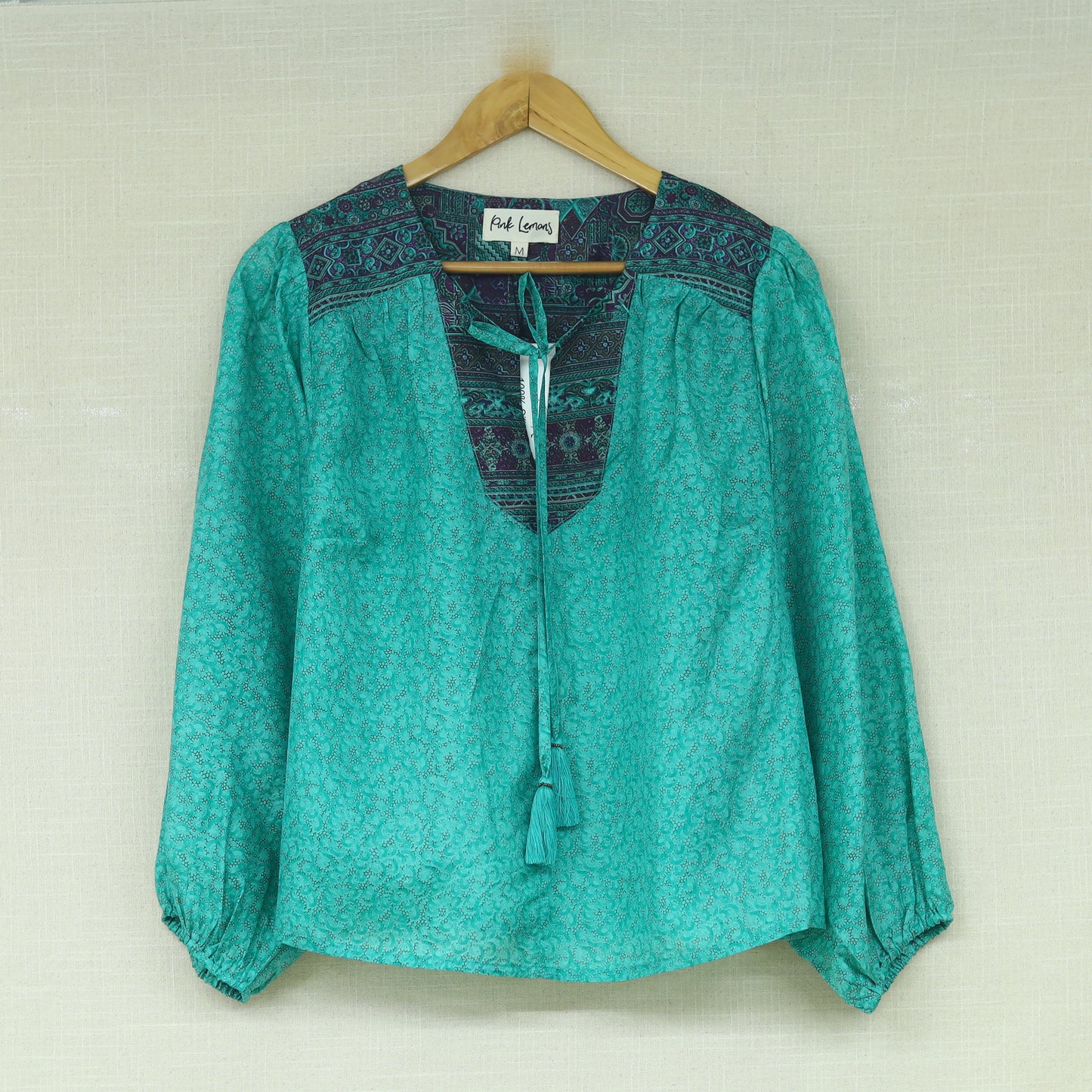 Lolita Silk Blouse  M - 041