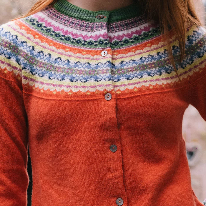 Alpine Short Cardigan in Bellarose