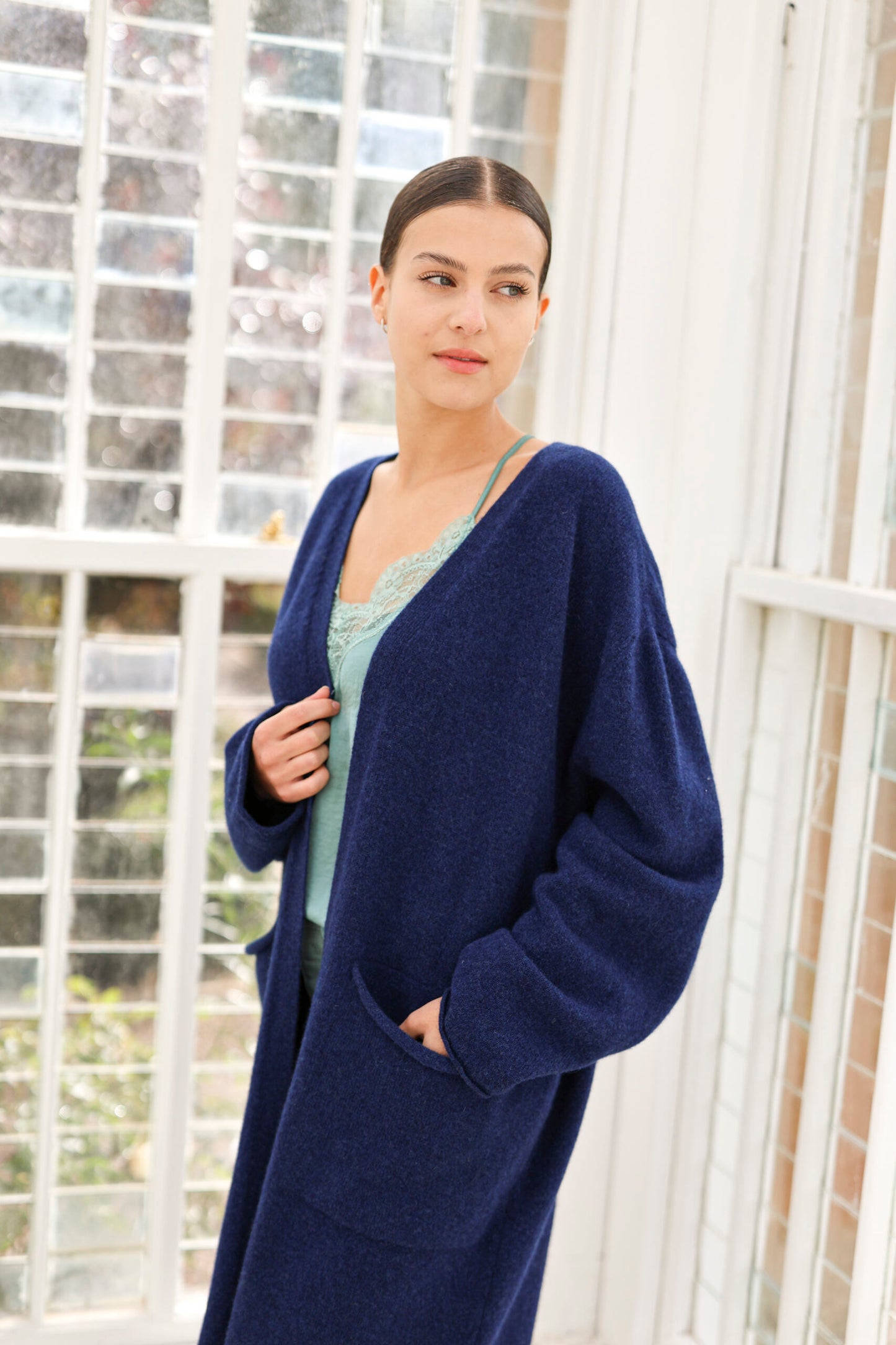 Corry Long Cardigan - Regatta