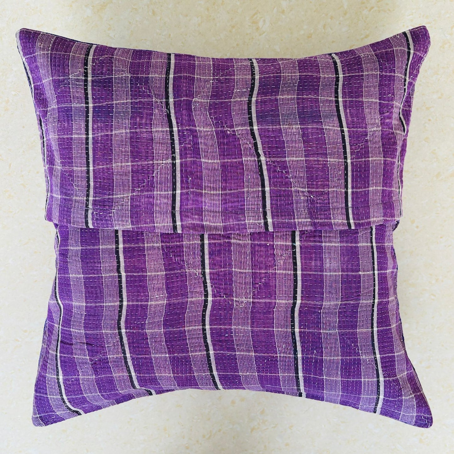 Sundar Embroidery Silk Cushion- 034