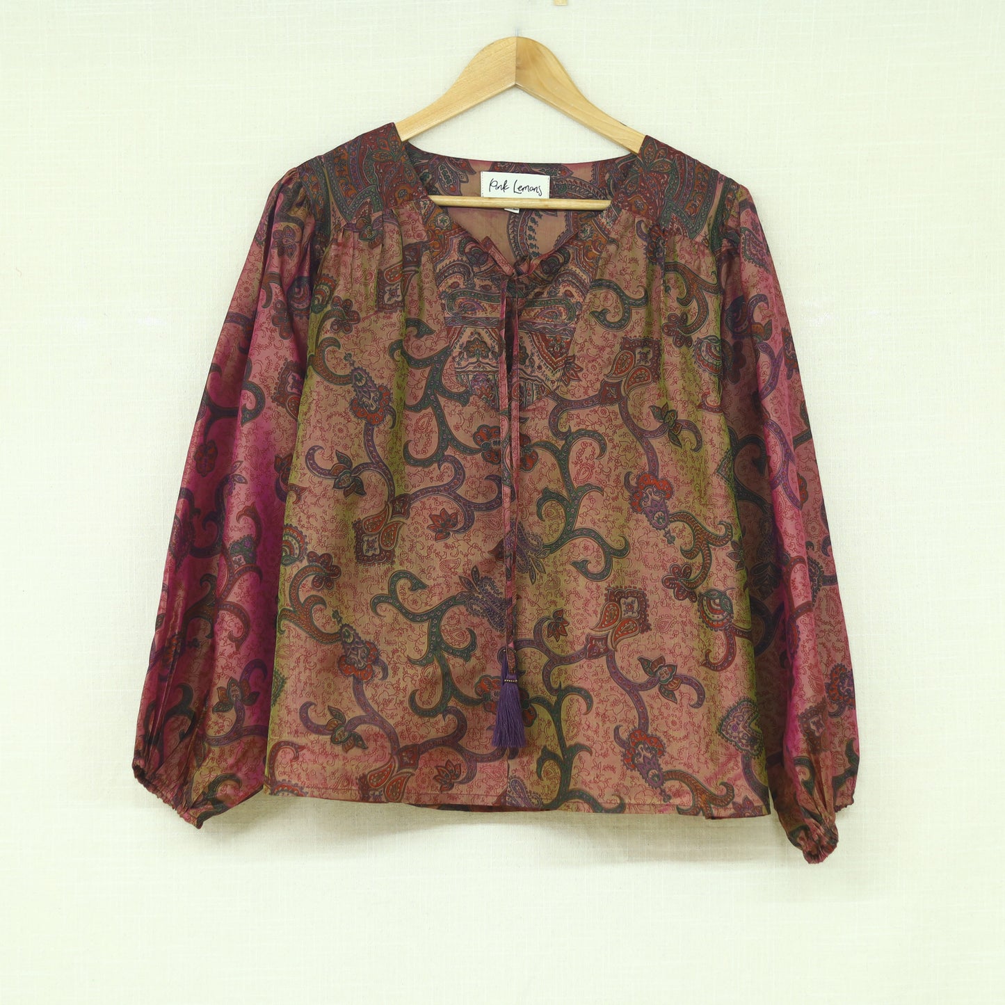 Lolita Silk Blouse  XL - 050