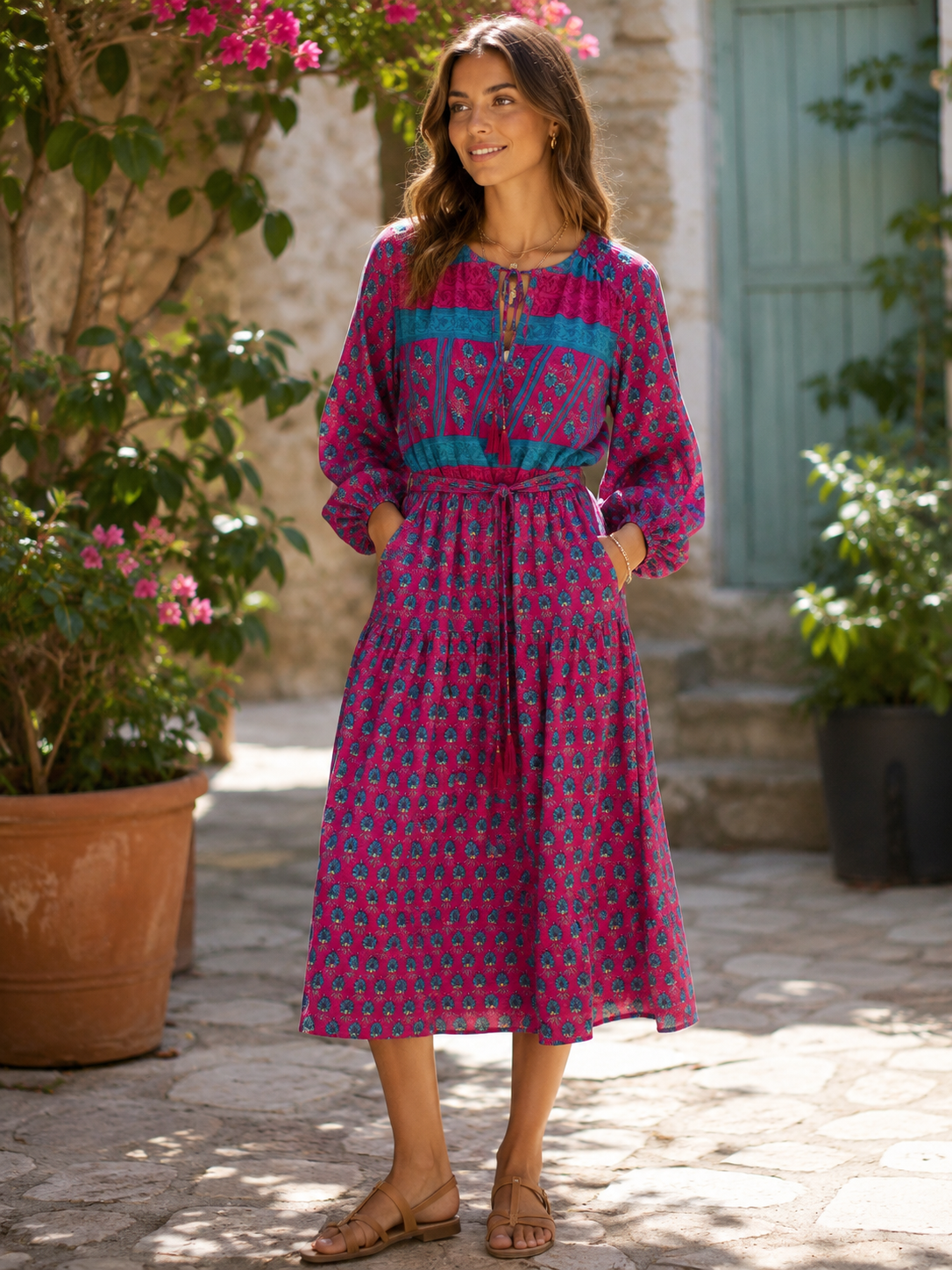 Lola Silk Dress 3XL - 014