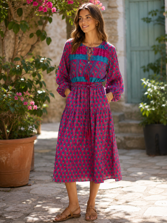 Lola Silk Dress 3XL - 014