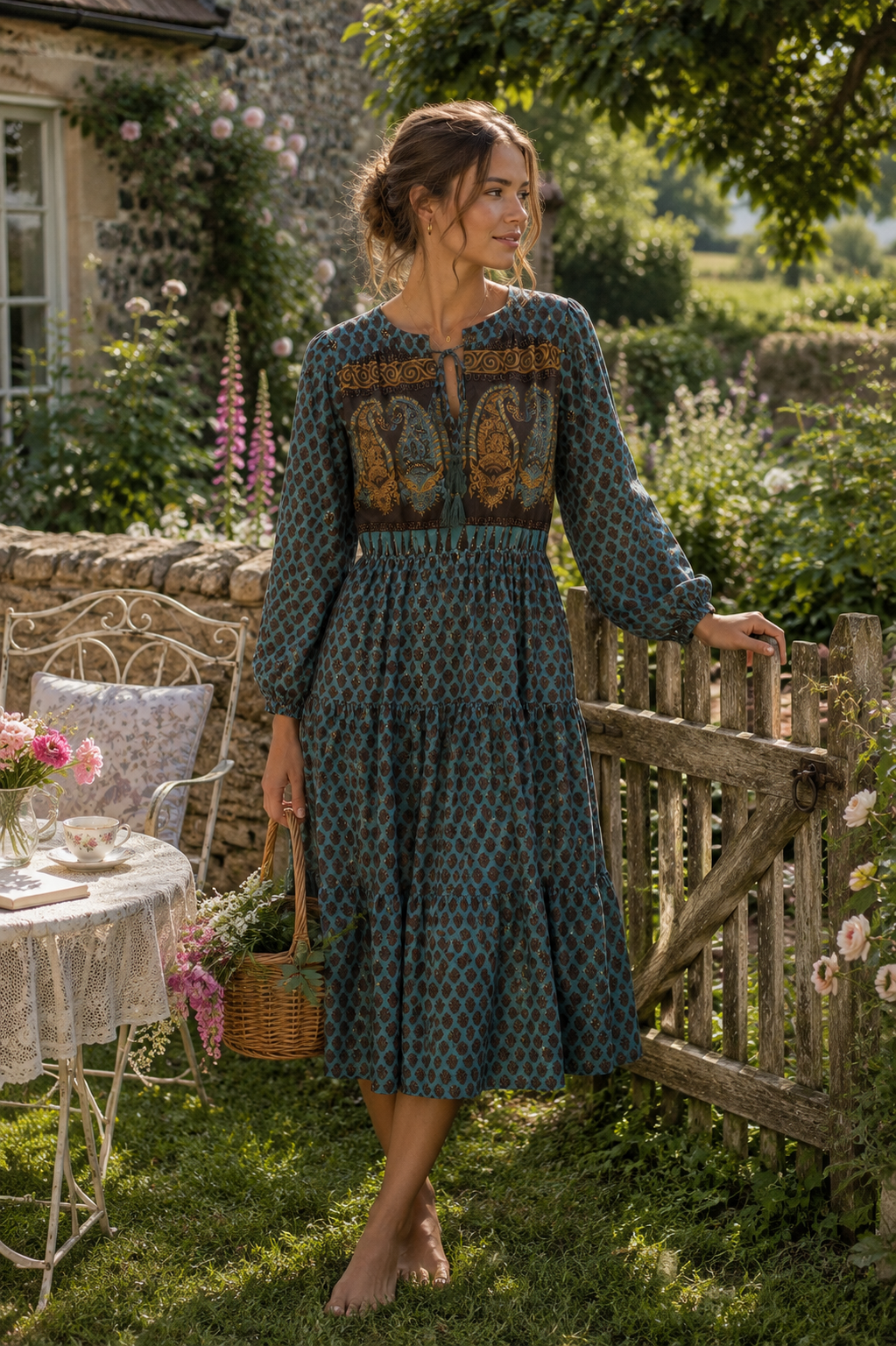 Lola Silk Dress M - 100