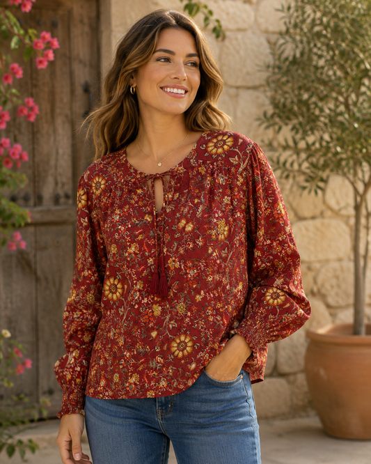 Lolita Silk Blouse 176 - XL