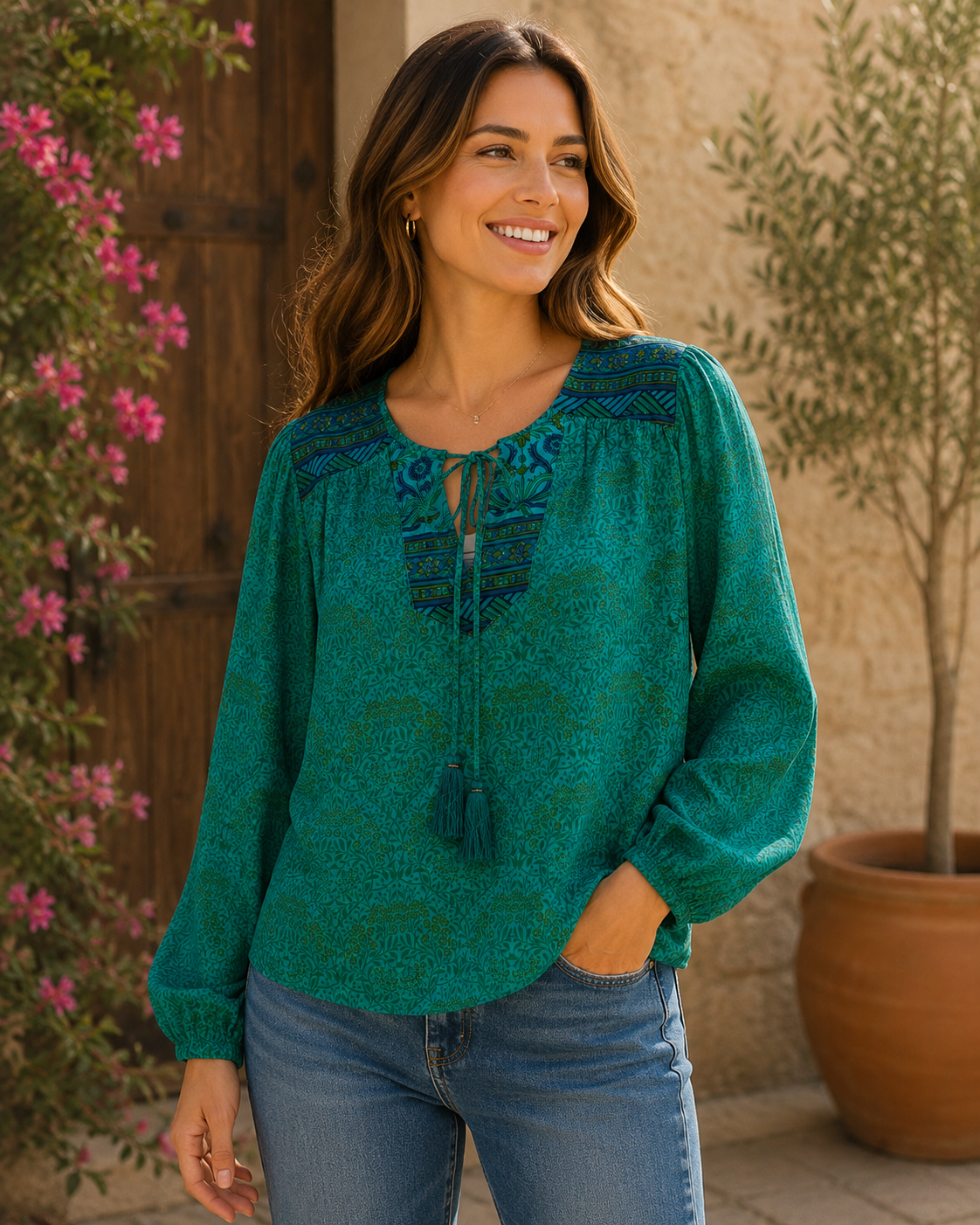 Lolita Silk Blouse 175 - M