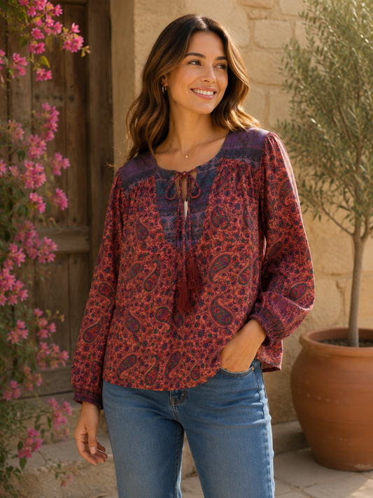Lolita Silk Blouse 115 - L