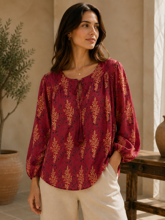 Lolita Silk Blouse 196 - M