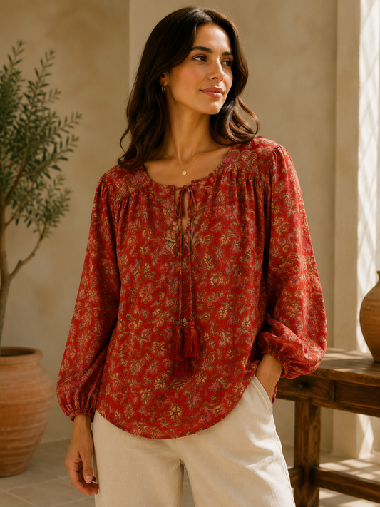 Lolita Silk Blouse 149 - L