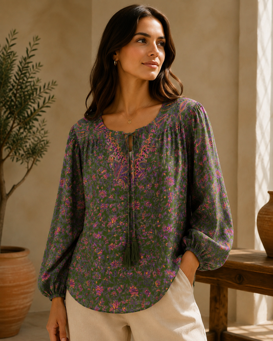 Lolita Silk Blouse 180 - L