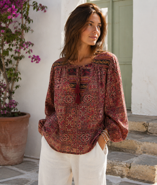 Lolita Silk Blouse 064 - XS