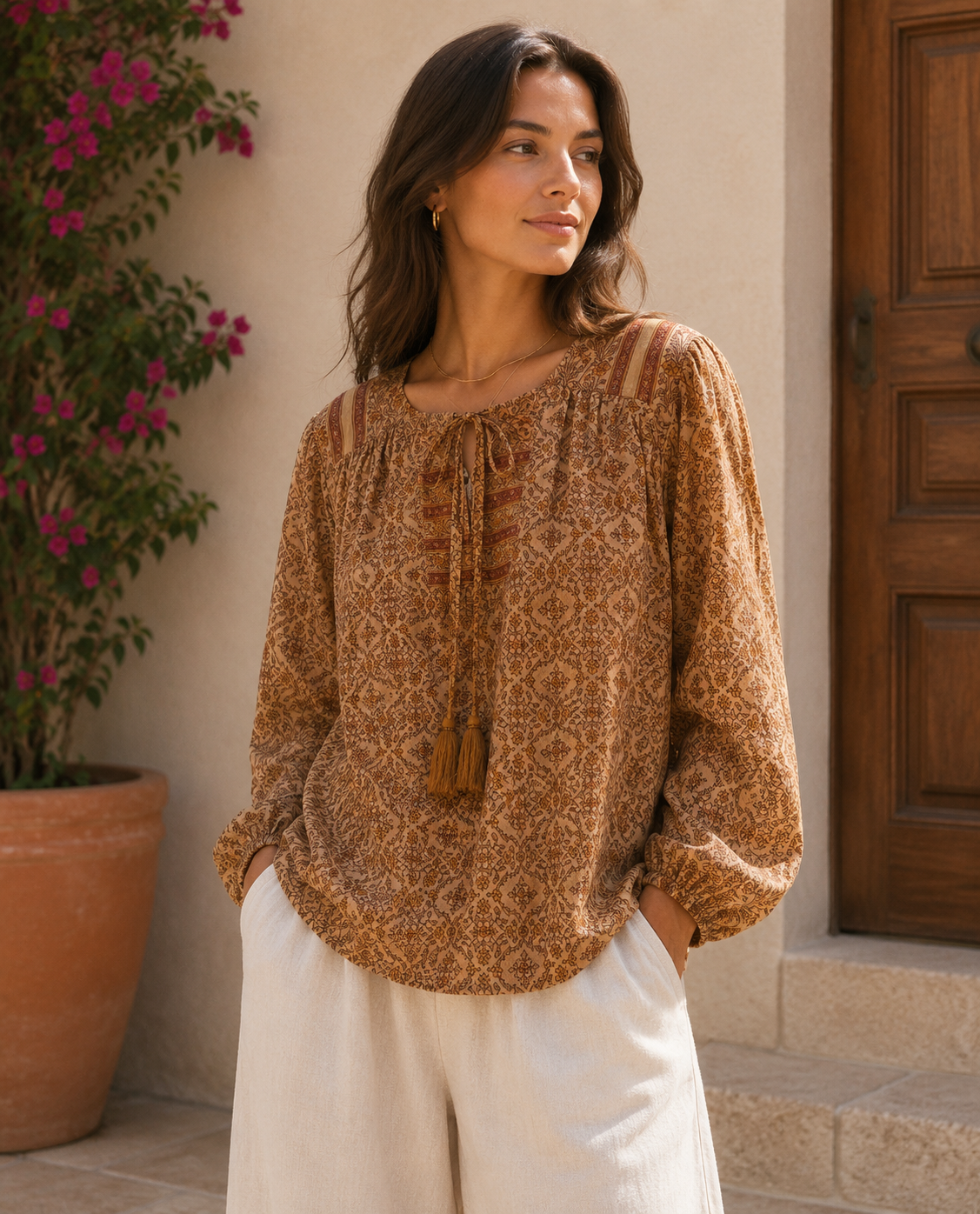 Lolita Silk Blouse 194 - S