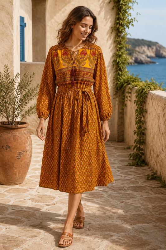 Lola Silk Dress S - 009