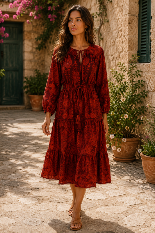 Lola Silk Dress M - 050