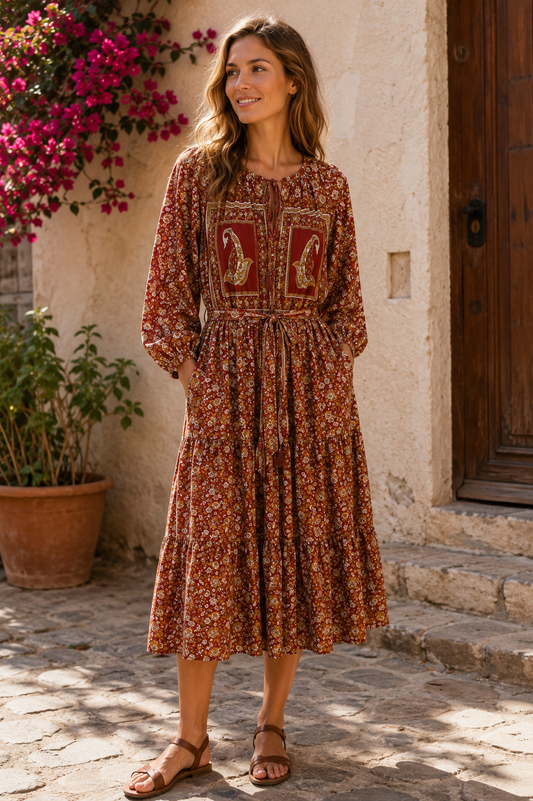 Lola Silk Dress S - 027