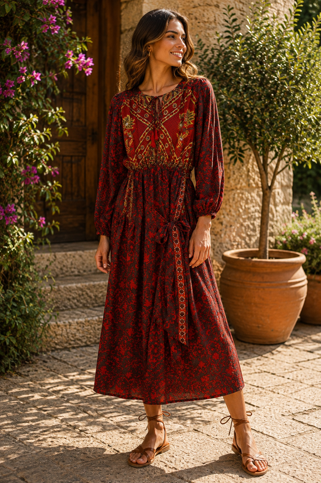 Lola Silk Dress M - 047