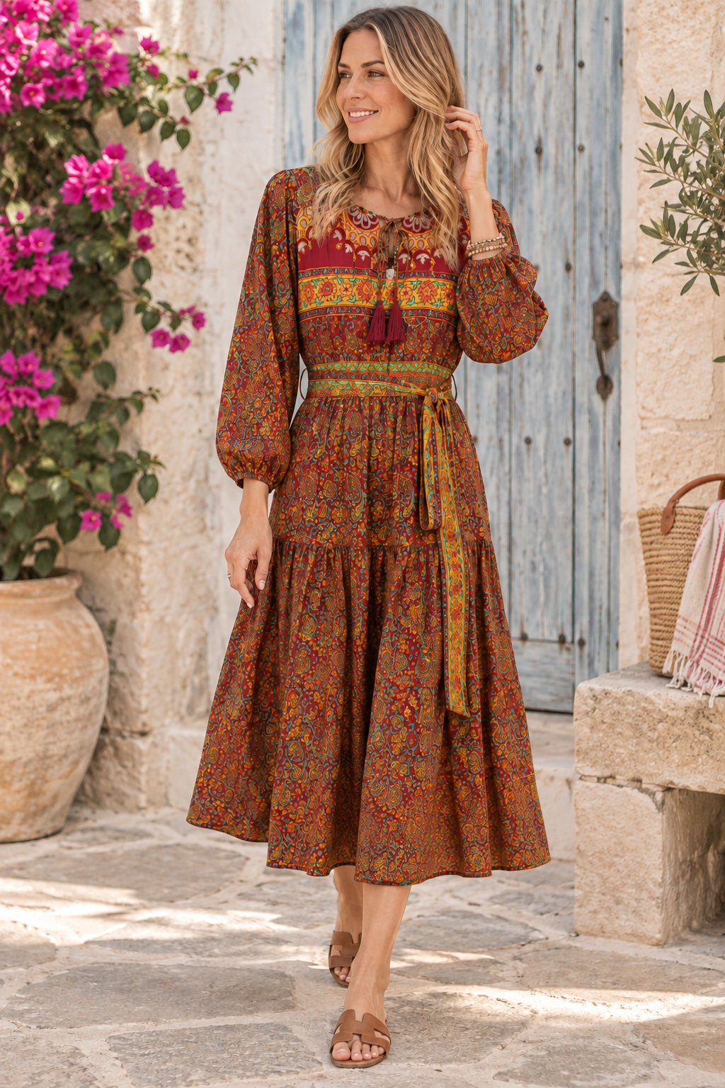 Lola Silk Dress M - 038
