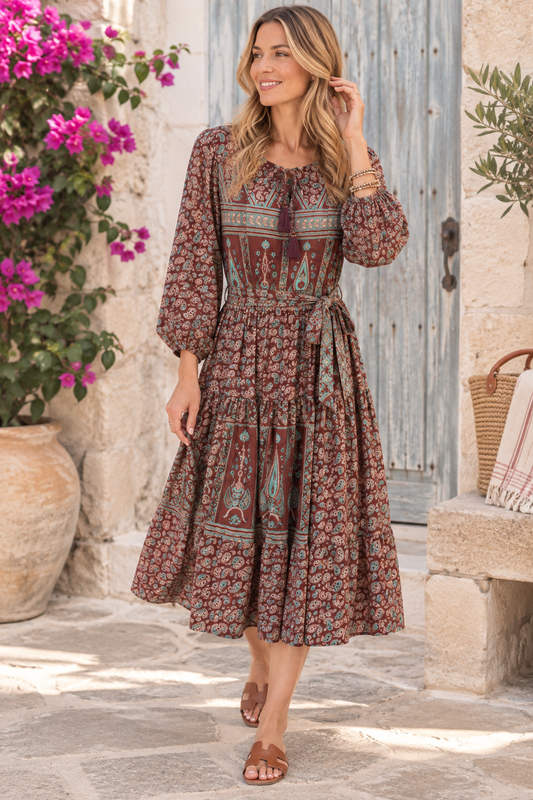 Lola Silk Dress M - 040
