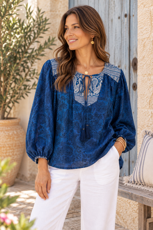 Lolita Silk Blouse 104 - M