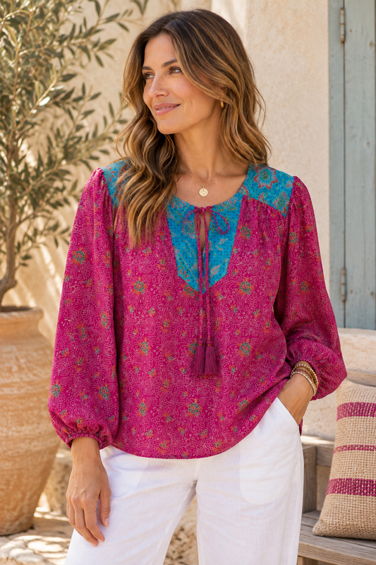 Lolita Silk Blouse 142 - M