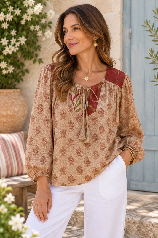 Lolita Silk Blouse 189 - M