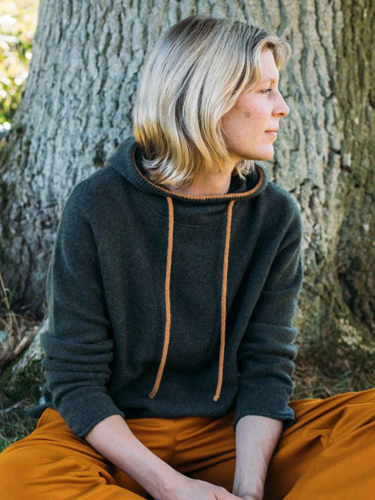Corry Hoody Sweater - Seaweed