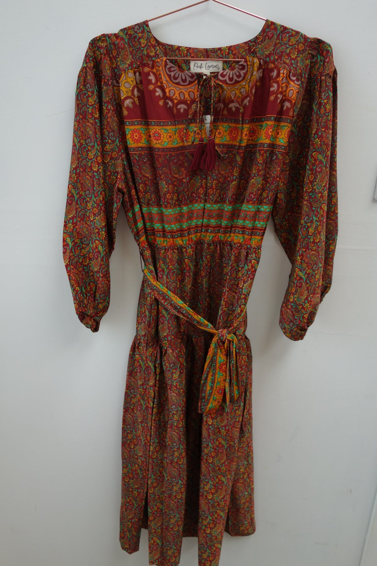 Lola Silk Dress M - 038