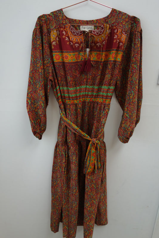 Lola Silk Dress M - 038